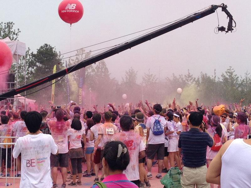 北京COLOR RUN 活动